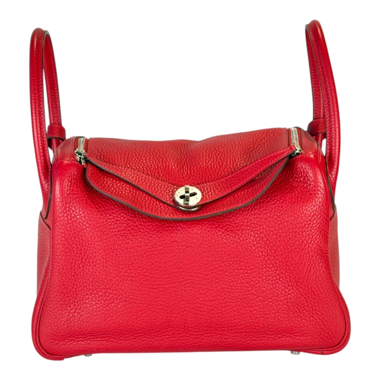 Hermes Hermes Lindy 30cm Q5 Rouge TC