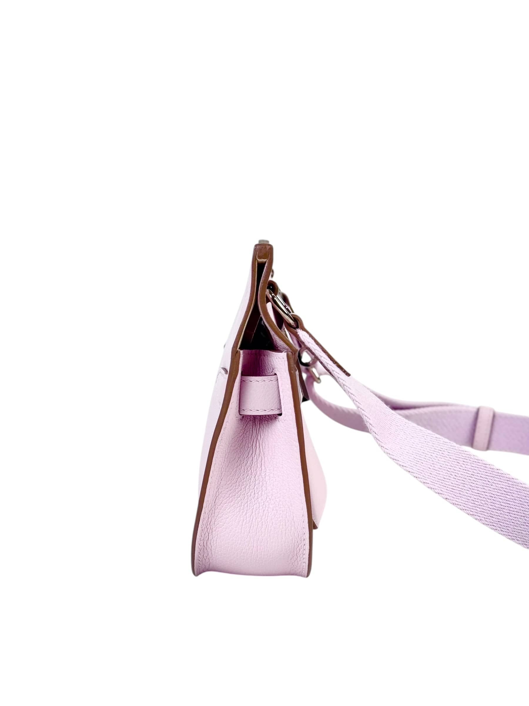 Hermes Hermes Mauve Pale Mini Jypsiere Bag
