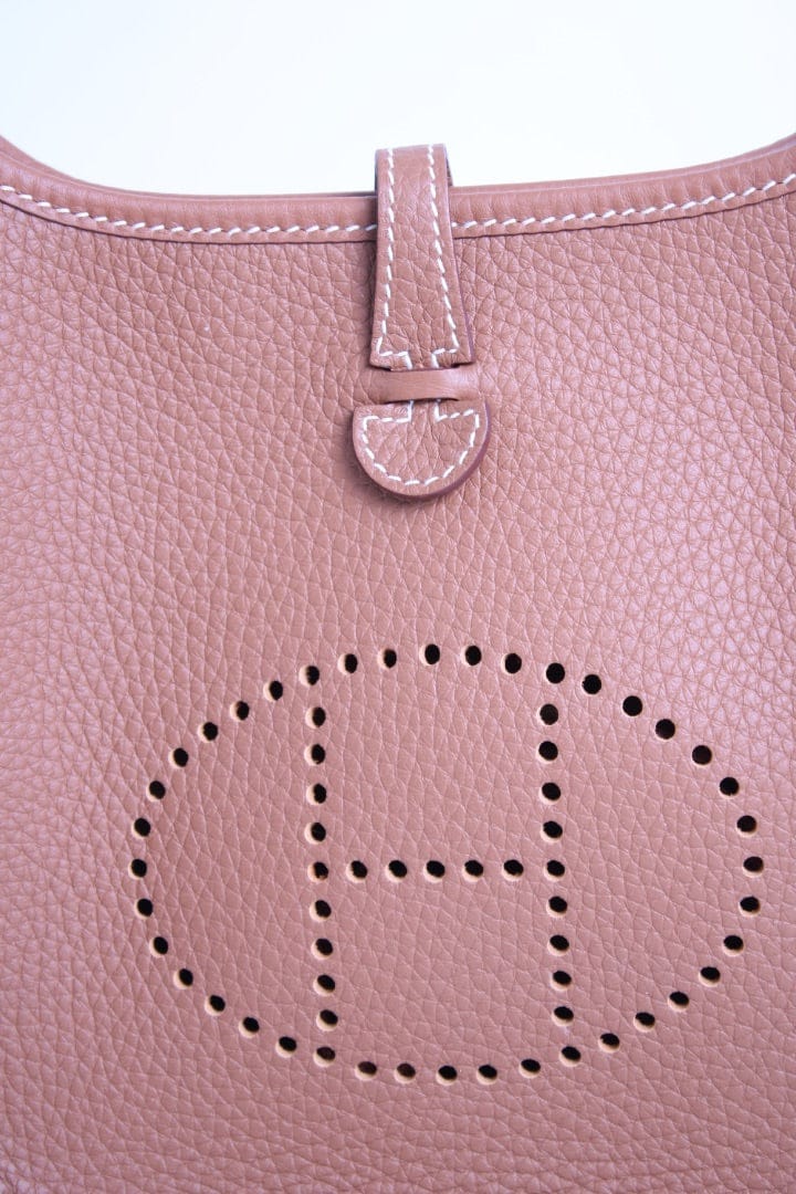 Hermes Hermes Mini Evelyn 16 Amazone bag Brown mini
