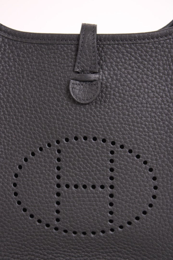 Hermes Hermes Mini Evelyne Clemence Black