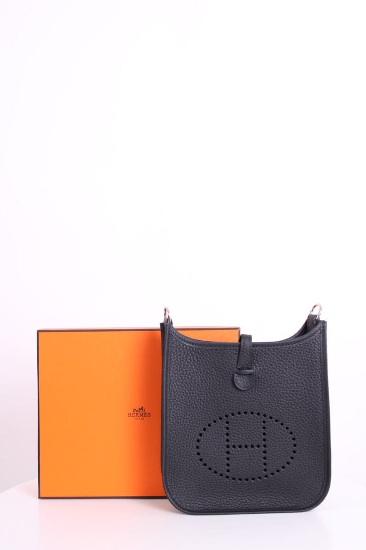 Hermes Hermes Mini Evelyne Clemence Black