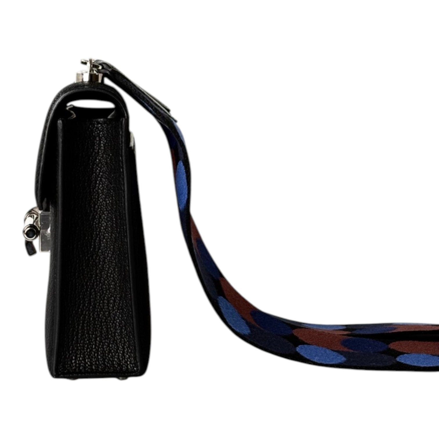 Hermes Hermes Mini Verrou Bag 17cm Black Chevre Leather