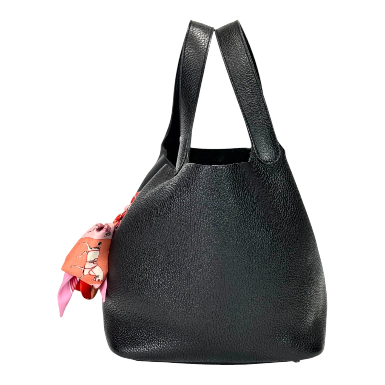 Hermes Hermes Picotin 22 Black with PHW - Full Set