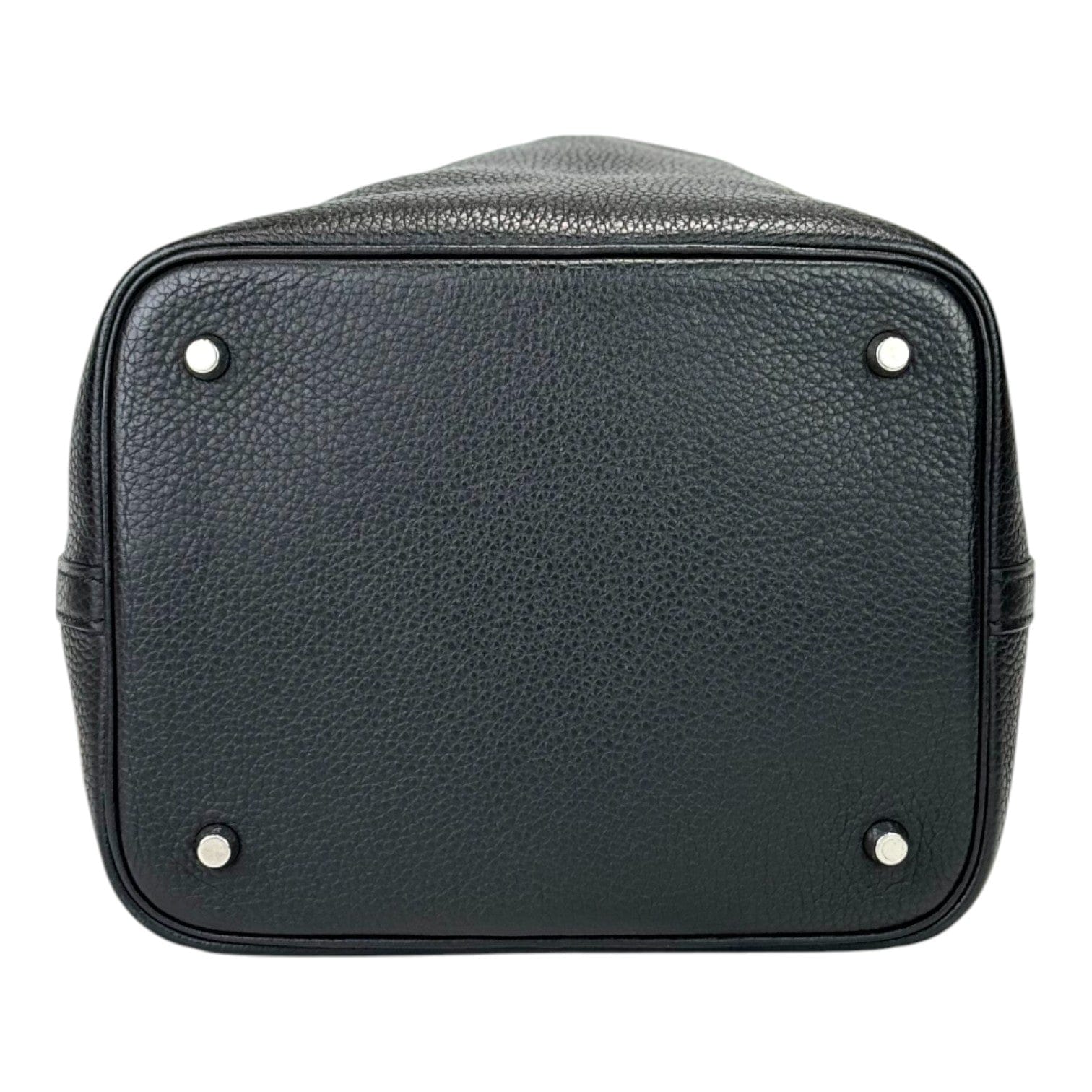 Hermes Hermes Picotin 22 Black with PHW - Full Set