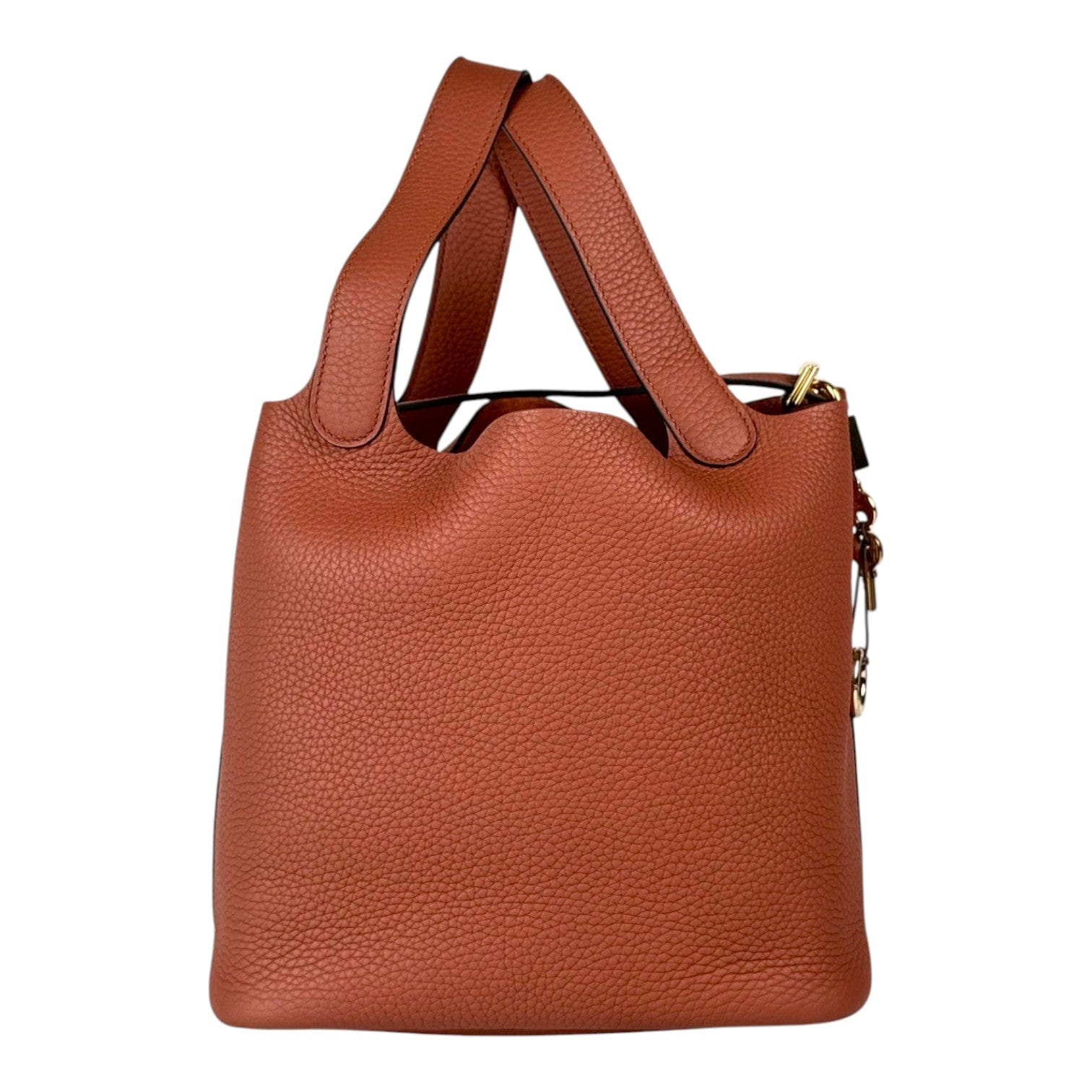 Hermes Hermes Picotin 22cm Bag in Clemence with GHW - Full Set