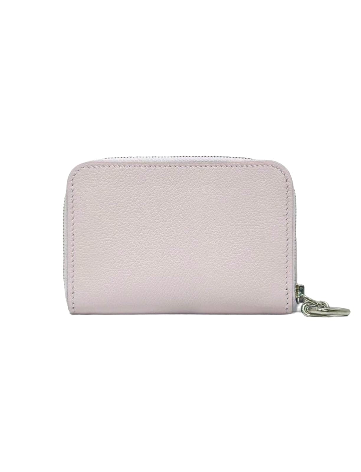 Hermes Hermes Pink Zip Card Wallet