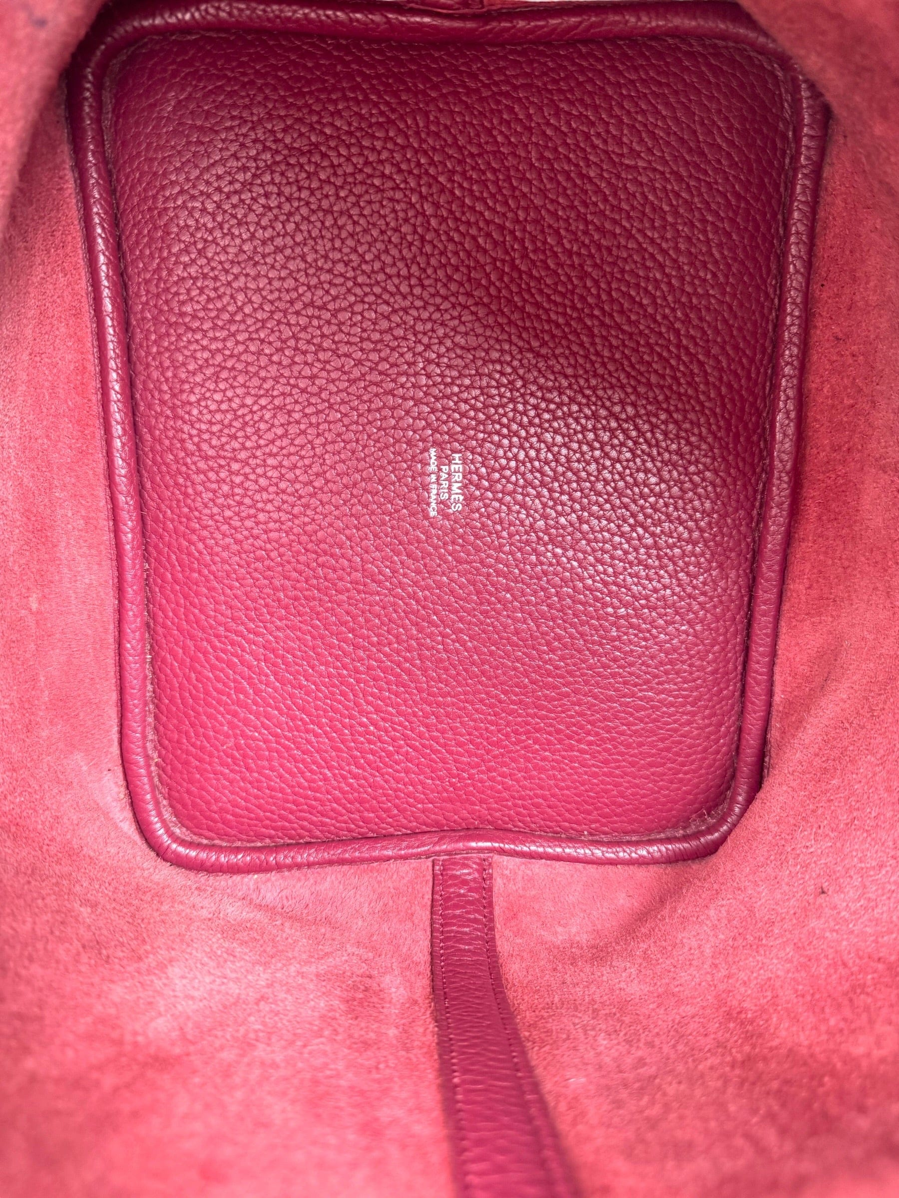 Hermes Hermes Rouge Picotin 22 in Clemence