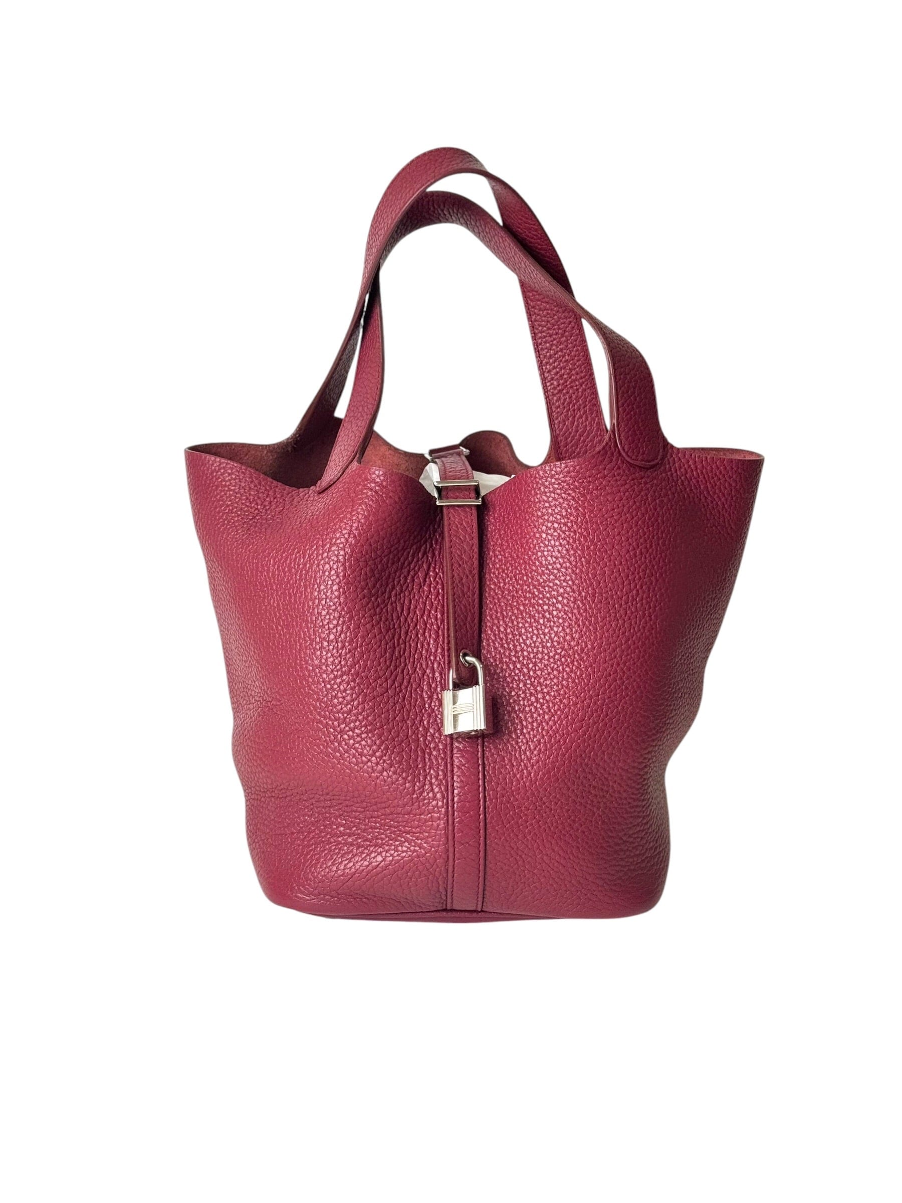 Hermes Hermes Rouge Picotin 22 in Clemence