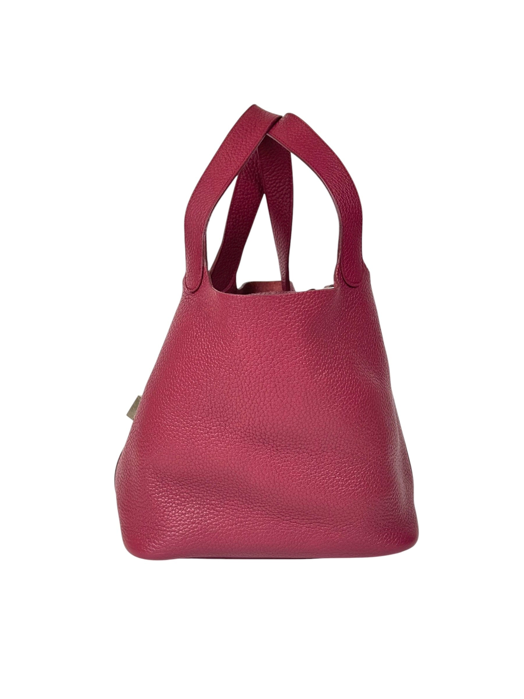 Hermes Hermes Rouge Picotin 22 in Clemence