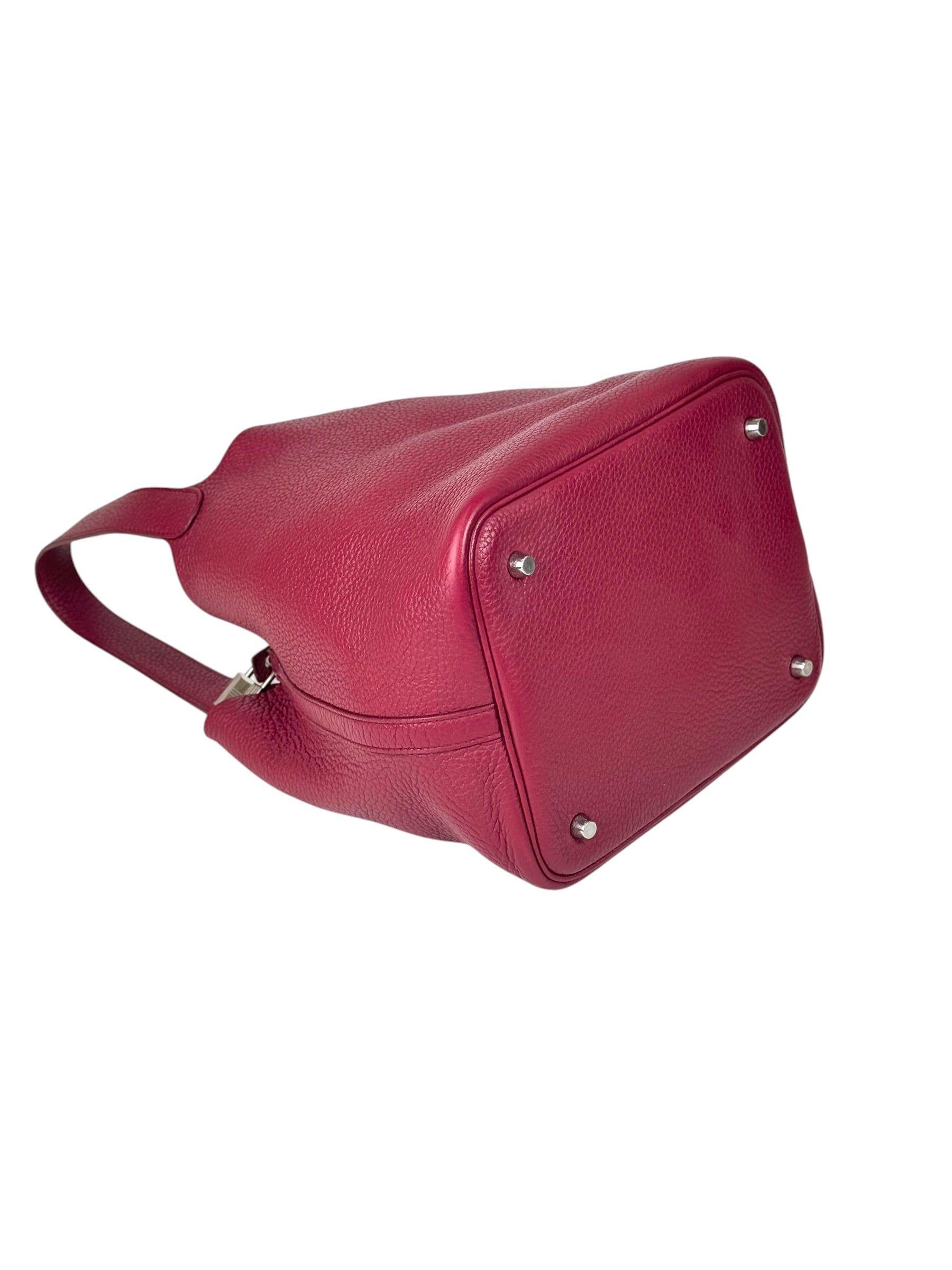 Hermes Hermes Rouge Picotin 22 in Clemence