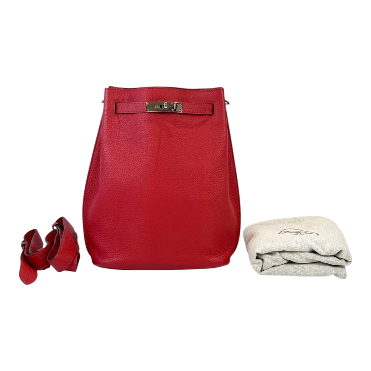 Hermes Hermes So Kelly Red