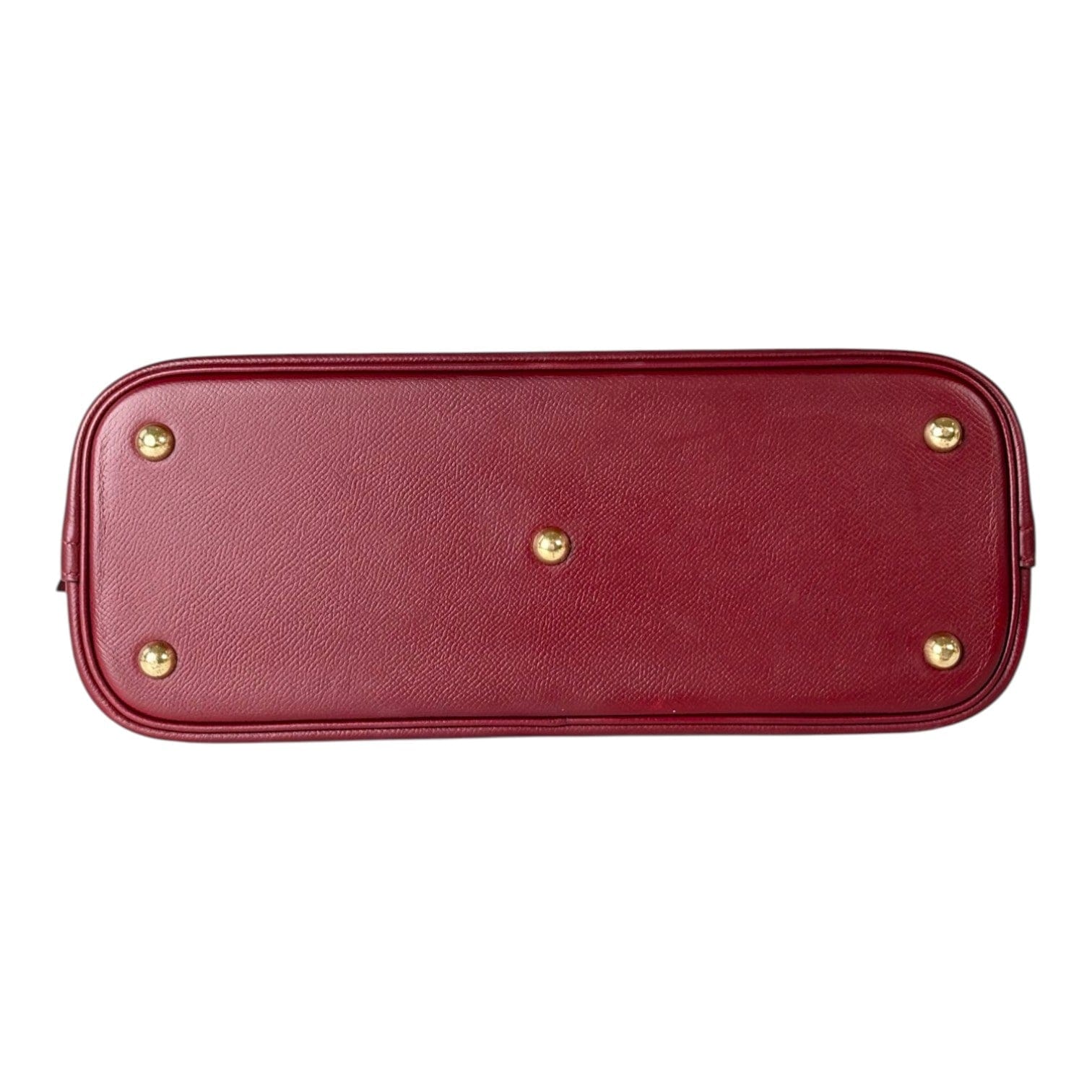 Hermes Hermes Vintage Bolide Dark Burgundy Coucheval Leather 31cm Bag