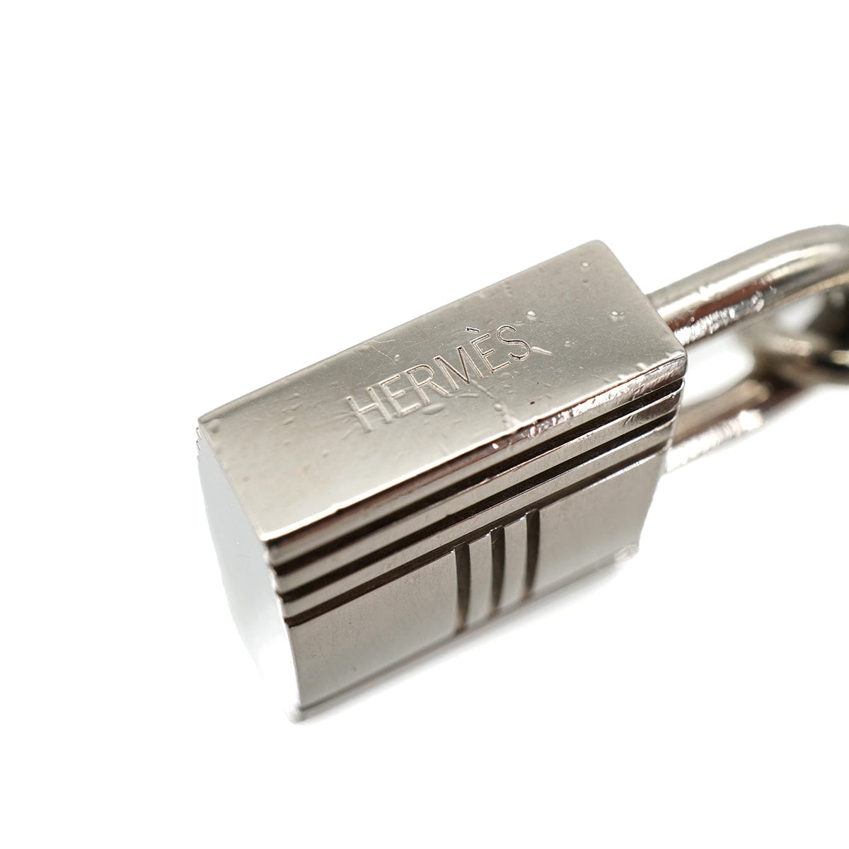HERMES HERMES BAG CHARM AMULET 4 SILVER ACCESSORY 90326691