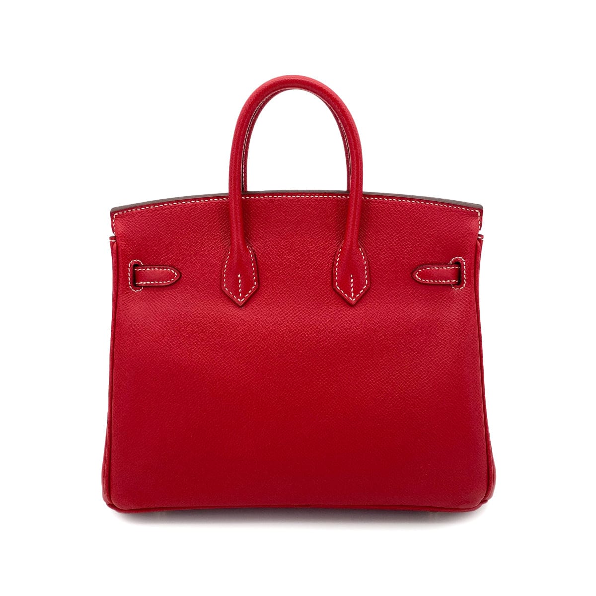 HERMES HERMES BIRKIN 25 CANDY ROUGE CASAQUE / BLUE THALASSA EPSOM PBHW #P 90251379