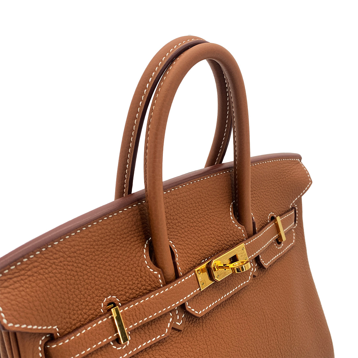 HERMES HERMES BIRKIN 25 GOLD TOGO HAND BAG X GOLD HARDWARE 90304976