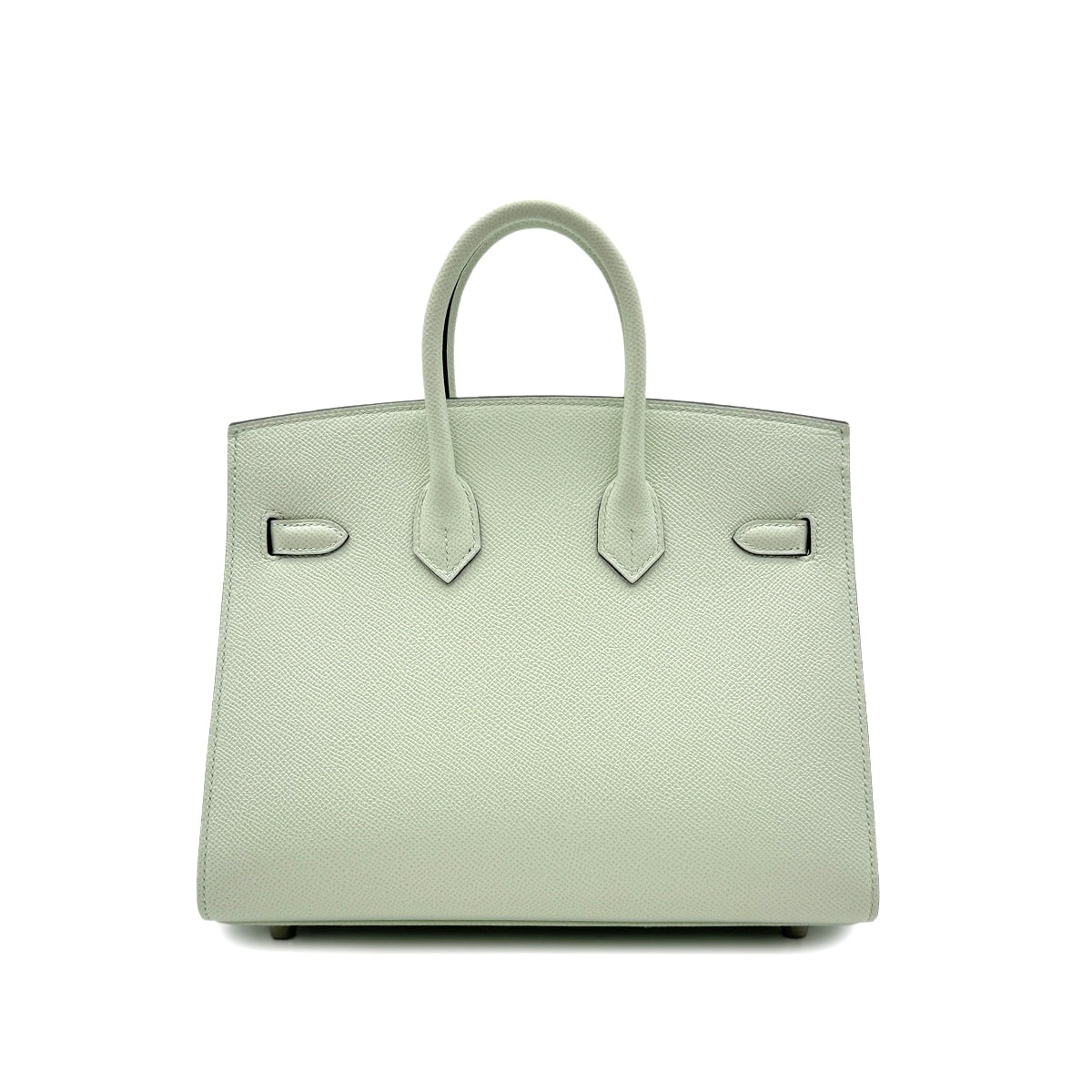 HERMES HERMES BIRKIN 25 SELLIER GRIS NEVE EPSOM HAND BAG B SHW 90299817