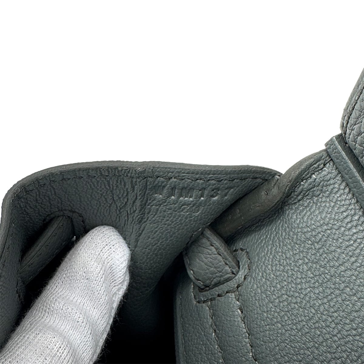 HERMES HERMES BIRKIN 25 VERT AMANDE TOGO HAND BAG W GHW 90300027