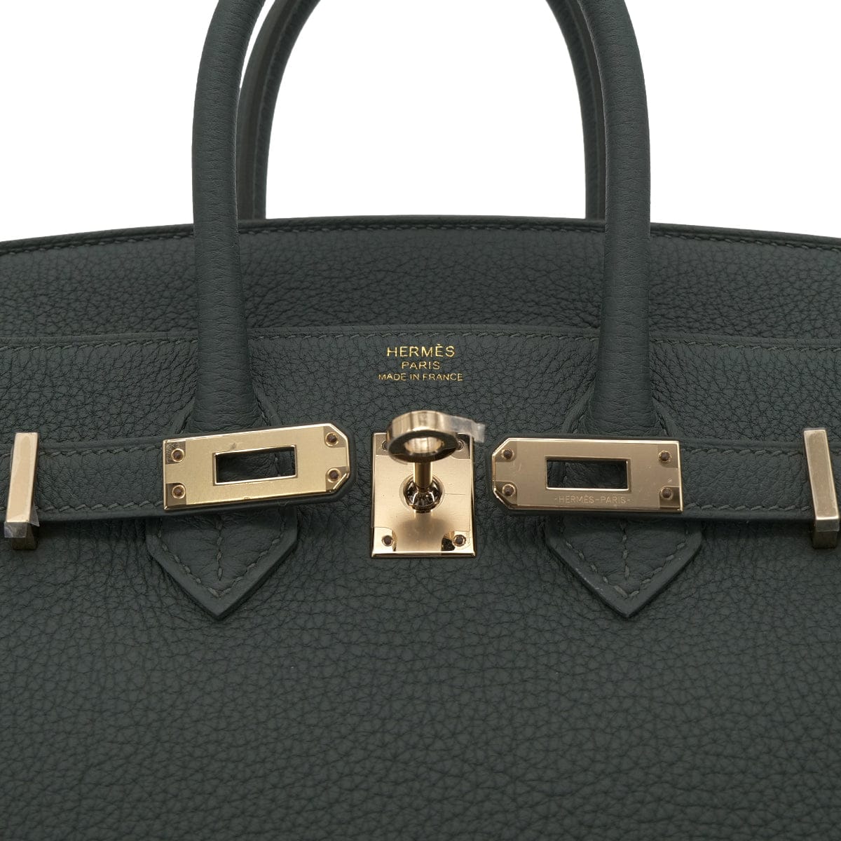 HERMES HERMES BIRKIN 25 VERT MANGROVE TOGO HAND BAG K GHW 90301083