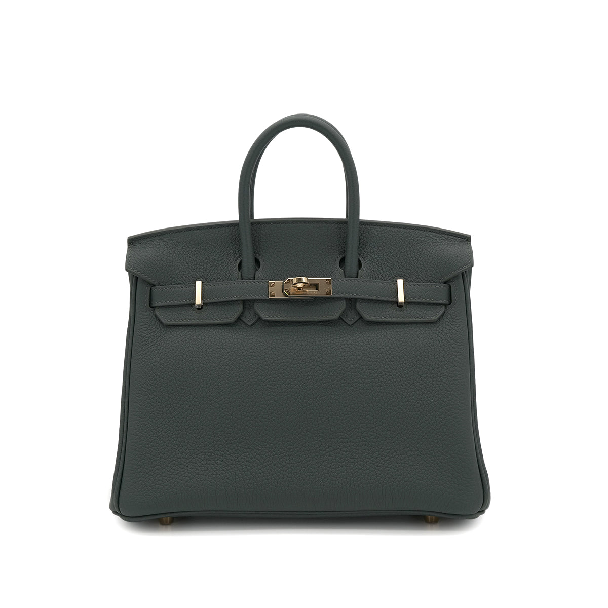 HERMES HERMES BIRKIN 25 VERT MANGROVE TOGO HAND BAG K GHW 90301083