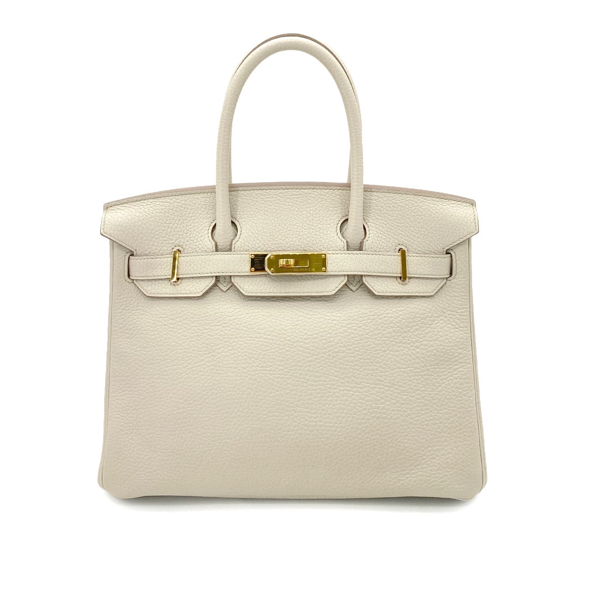 HERMES HERMES BIRKIN 30 BETON CLEMENCE GHW #A 90252570