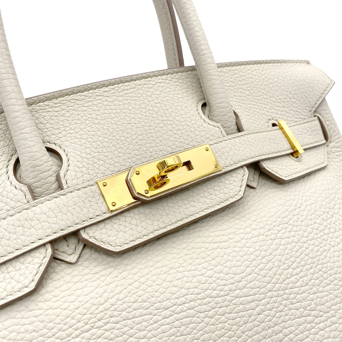 HERMES HERMES BIRKIN 30 BETON CLEMENCE GHW #A 90252570