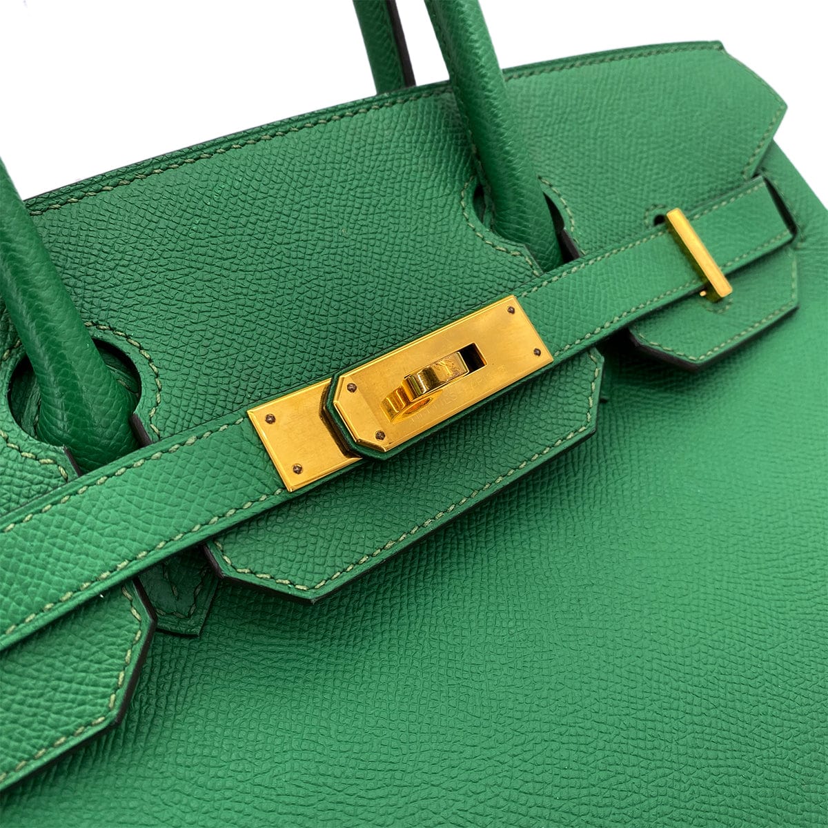 HERMES HERMES BIRKIN 30 CACTUS EPSOM HAND BAG D GHW 90233606