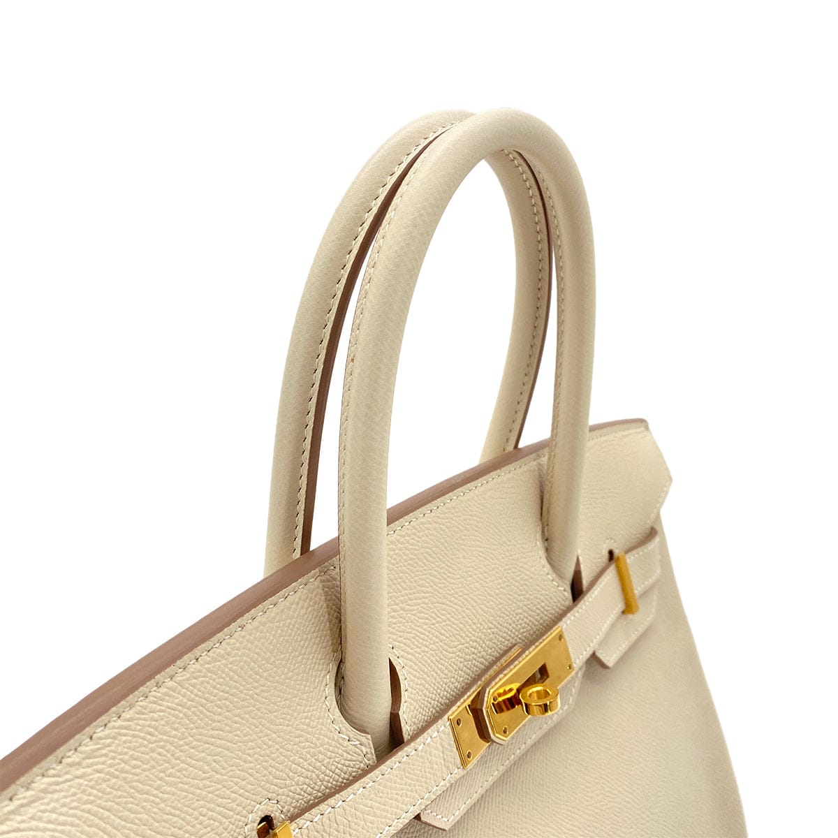 HERMES HERMES BIRKIN 30 CRAIE VEAU EPSOM HAND BAG A GHW 90295826