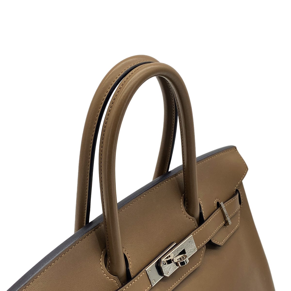 HERMES HERMES BIRKIN 30 ETOUPE SWIFT HAND BAG 2020 Y STAMP PALLADIUM HARDWARE 90325329
