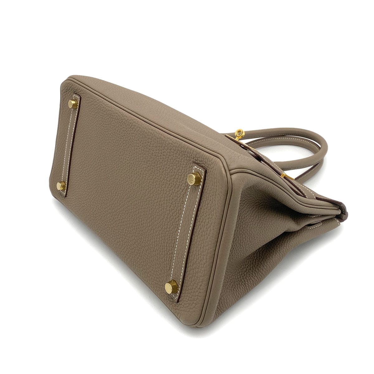 hermes HERMES BIRKIN 30 ETOUPE TOGO HAND BAG D GHW 90262534