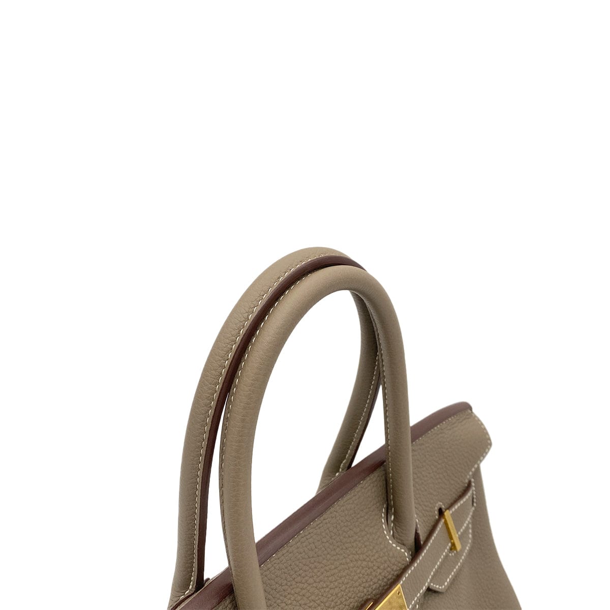 hermes HERMES BIRKIN 30 ETOUPE TOGO HAND BAG D GHW 90262534