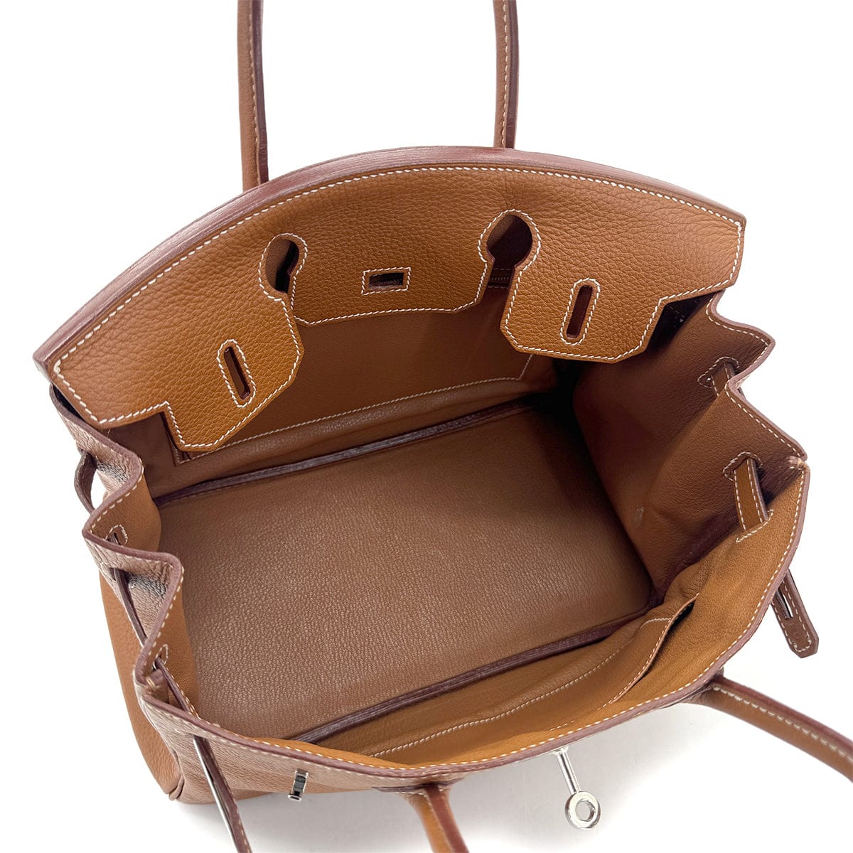 HERMES HERMES BIRKIN 30 GOLD TOGO HAND BAG □K GHW 90304919