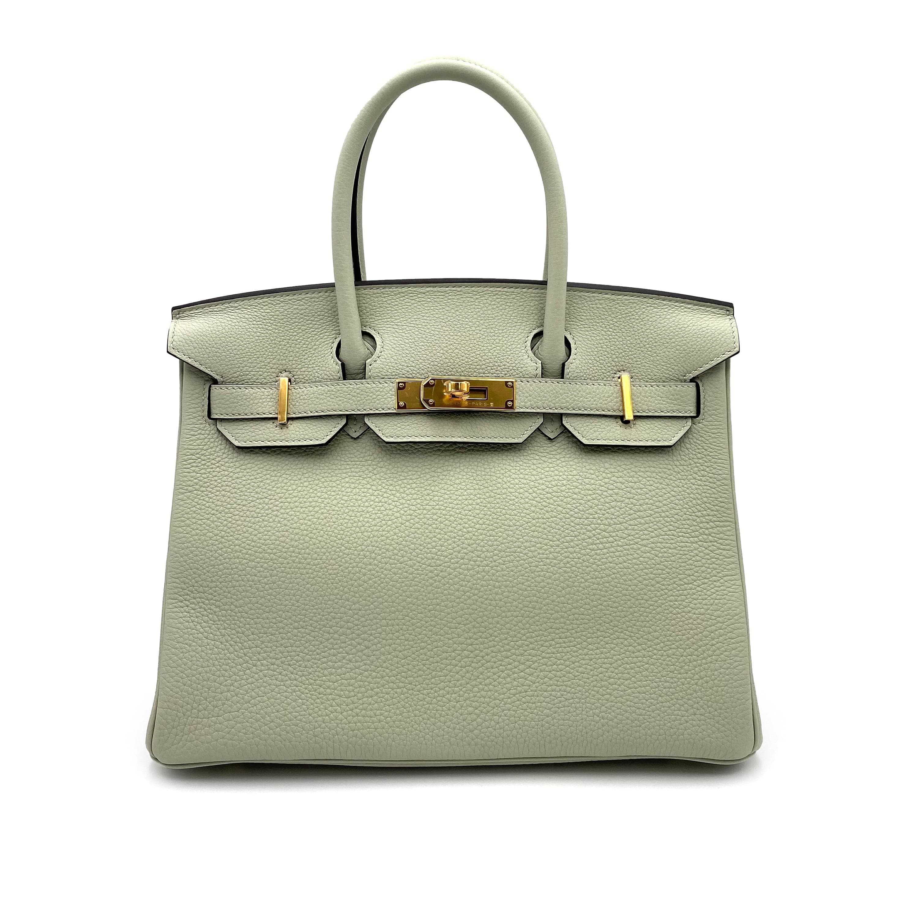 Hermès HERMES BIRKIN 30 GRIS NEVE TOGO HAND BAG B GHW 90230396