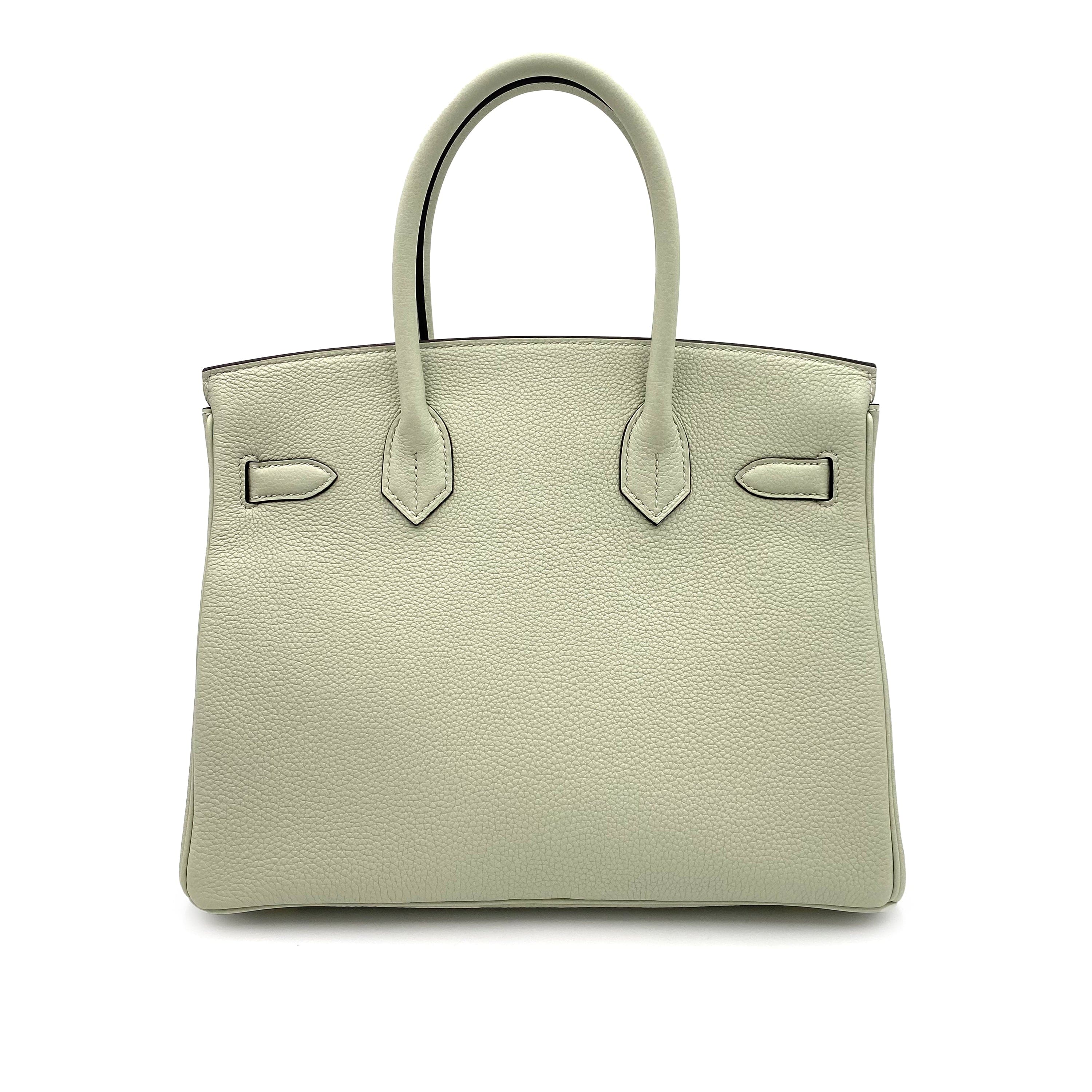 Hermès HERMES BIRKIN 30 GRIS NEVE TOGO HAND BAG B GHW 90230396