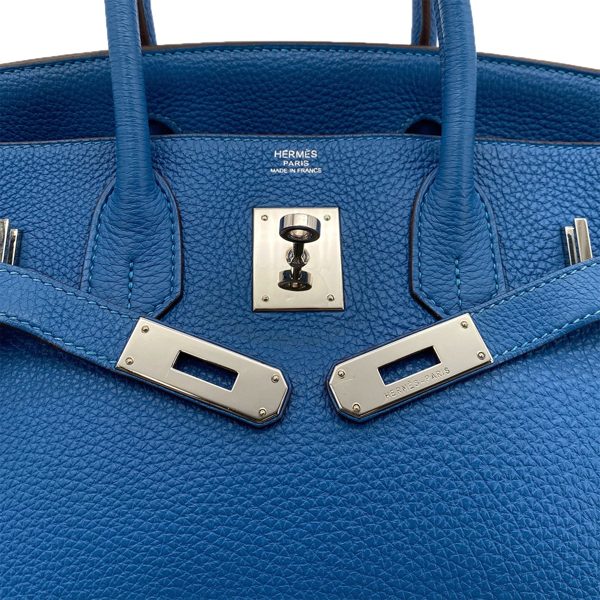 HERMES HERMES BIRKIN 30 MYKONOS TOGO HAND BAG □O PALLADIUM HARDWARE 90299591