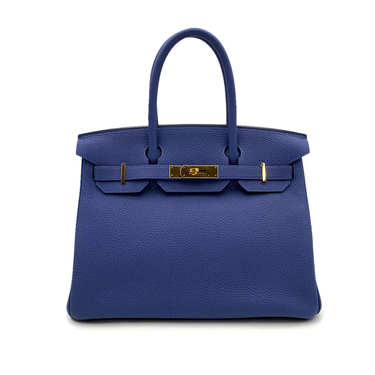 Hermès HERMES BIRKIN 30 TOGO BLUE BRIGHTON HAND BAG C GHW 90230880