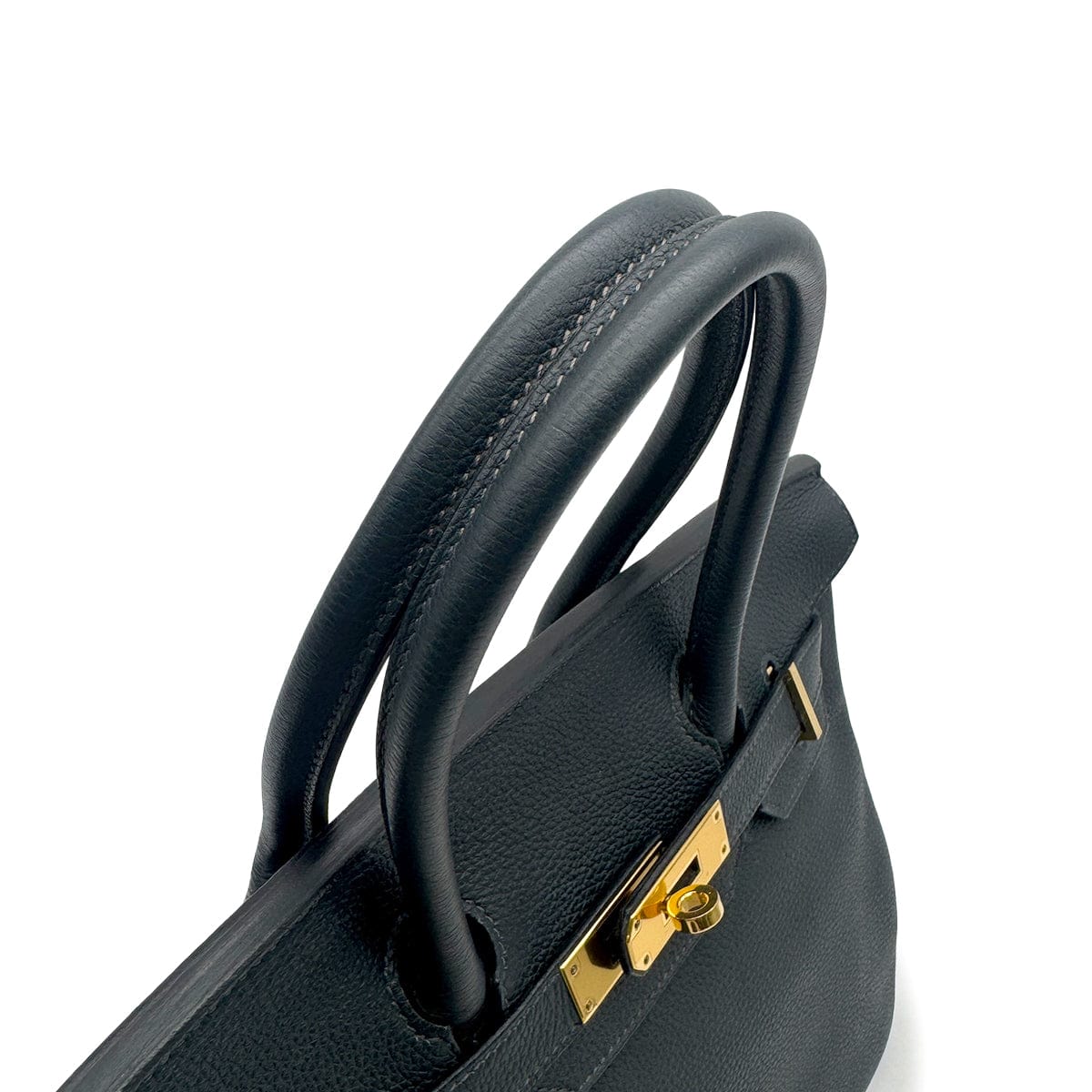 HERMES HERMES BIRKIN 30 VERT FONCE TOGO HAND BAG 2014 SQUARE R GOLD HARDWARE 90327248