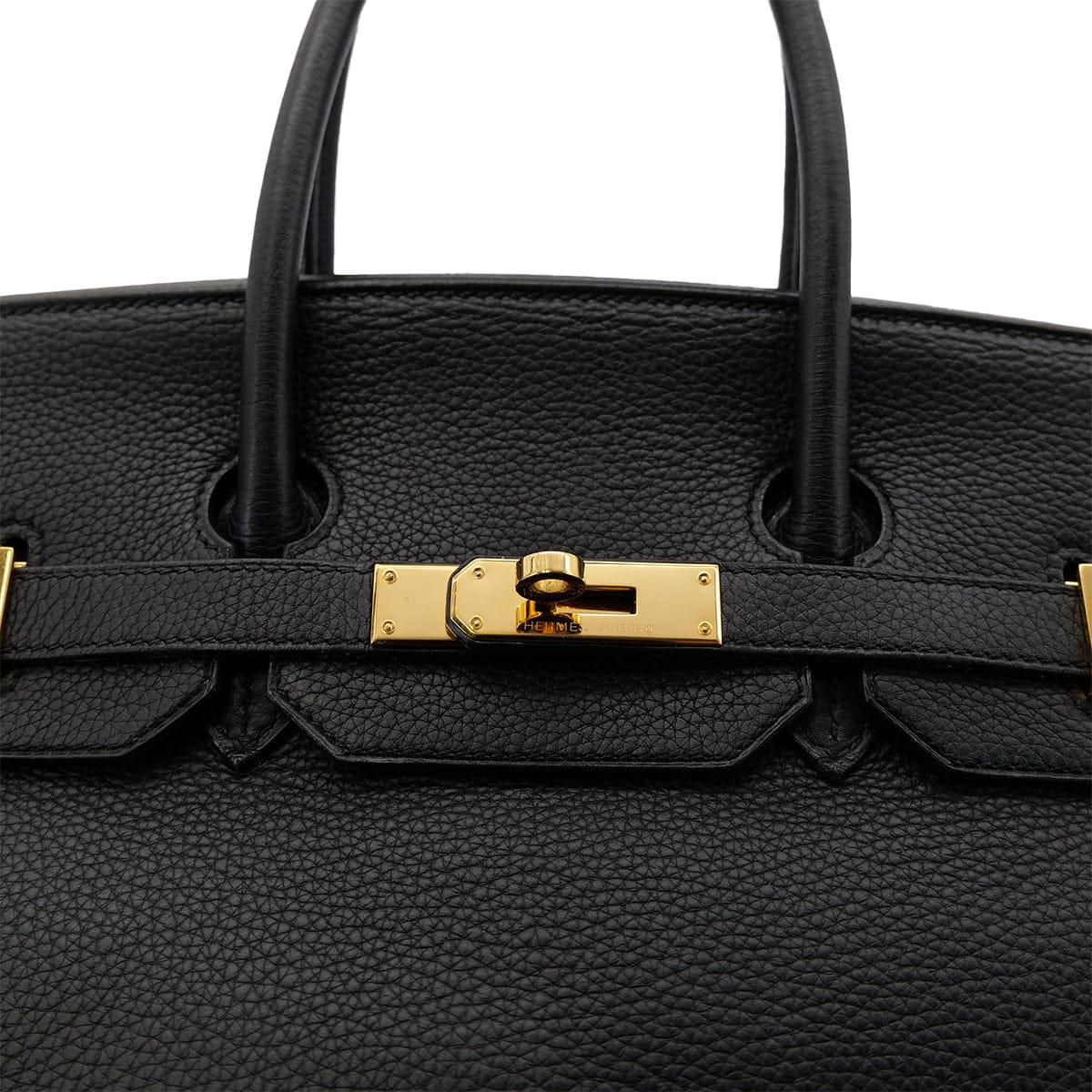 HERMES HERMES BIRKIN 35 BLACK TAURILLON CLEMENCE HAND BAG □K GHW 90305897