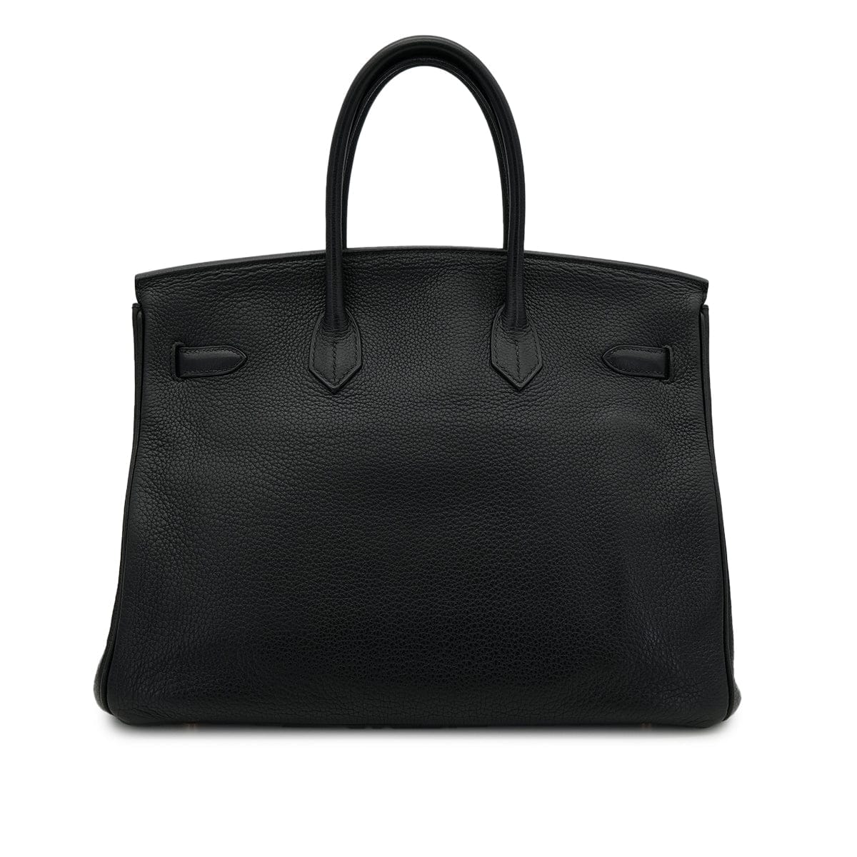 HERMES HERMES BIRKIN 35 BLACK TAURILLON CLEMENCE HAND BAG □K GHW 90305897