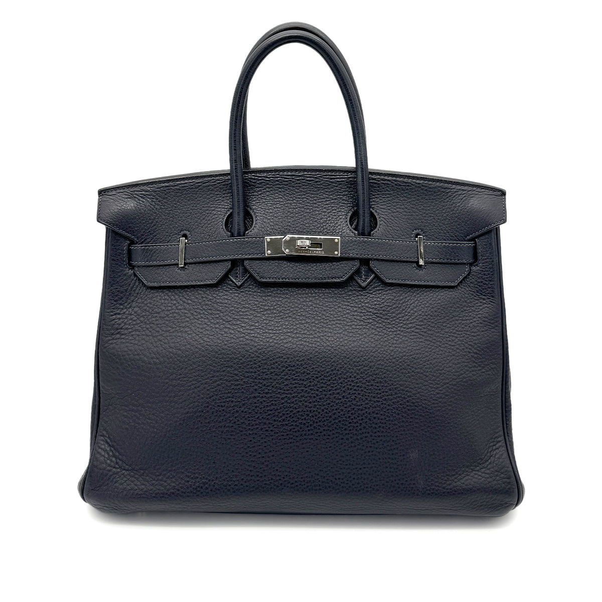 Hermes HERMES BIRKIN 35 BLUE INDIGO TOGO HAND BAG □G PALLADIUM HARDWARE 90269180