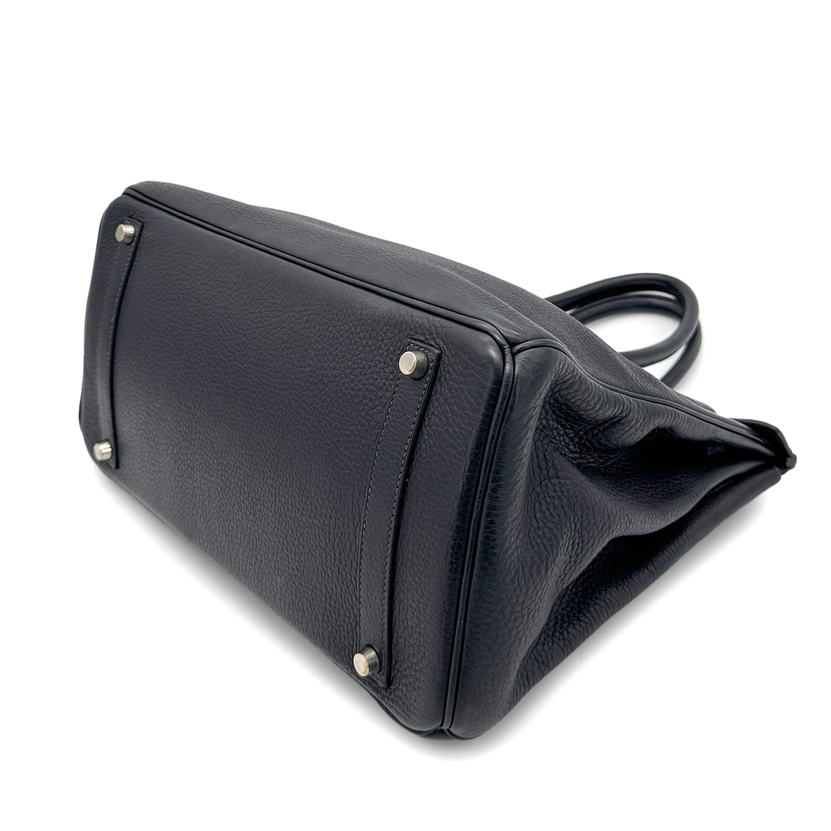Hermes HERMES BIRKIN 35 BLUE INDIGO TOGO HAND BAG □G PALLADIUM HARDWARE 90269180