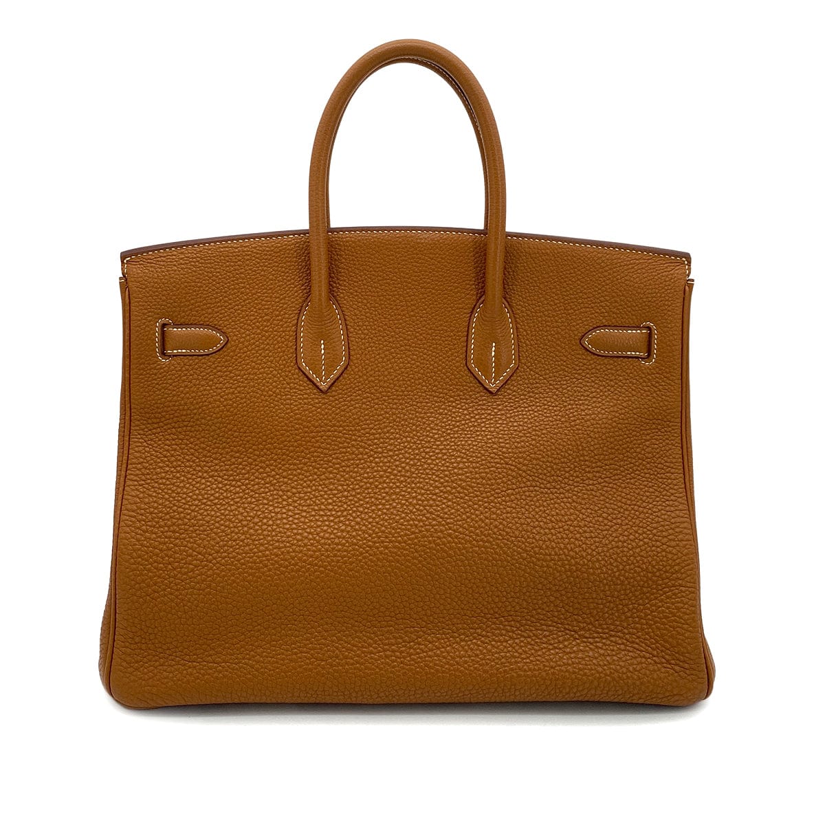 HERMES HERMES BIRKIN 35 GOLD TOGO HAND BAG □G SHW 90254693