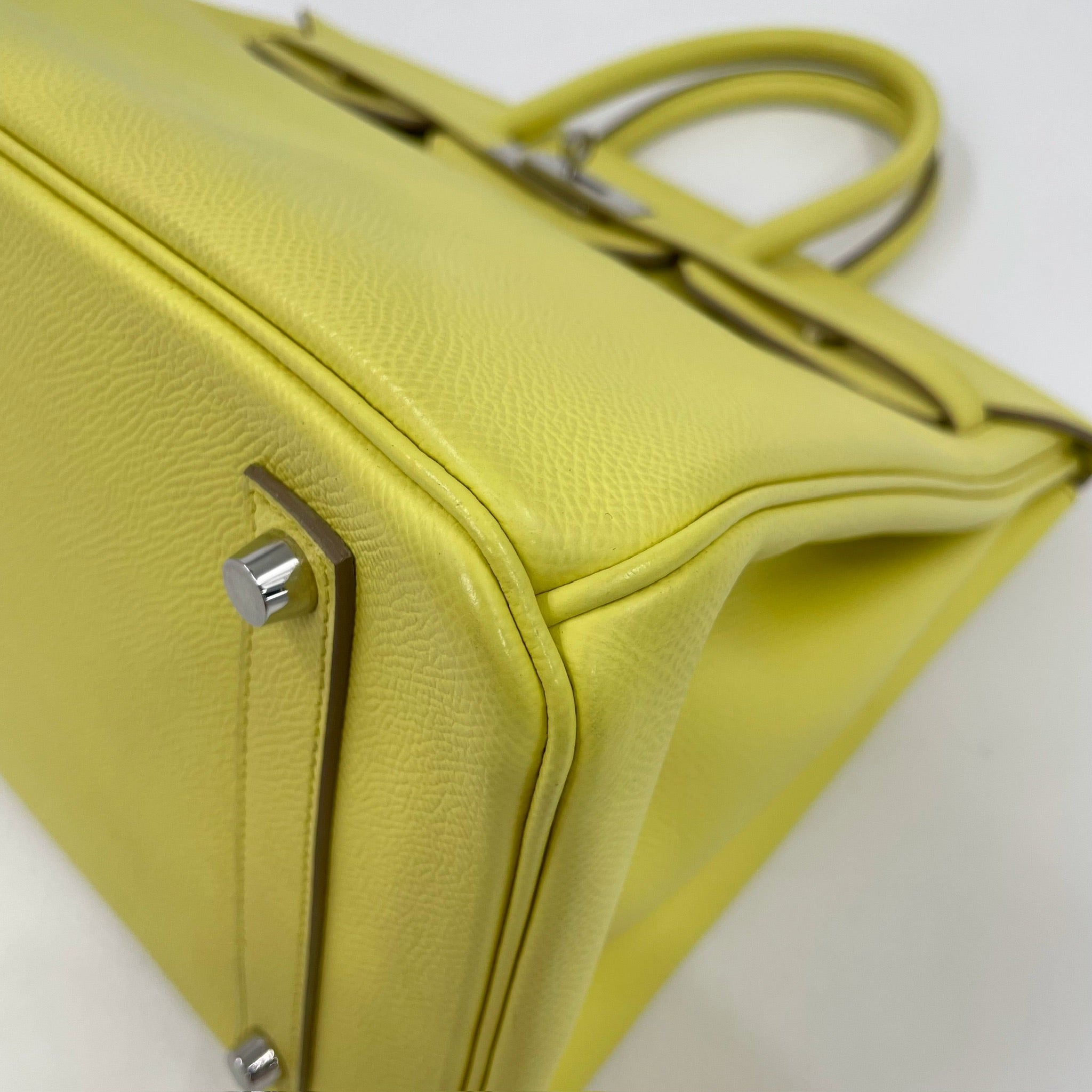 Hermes Hermès Birkin 35 Lime Epsom