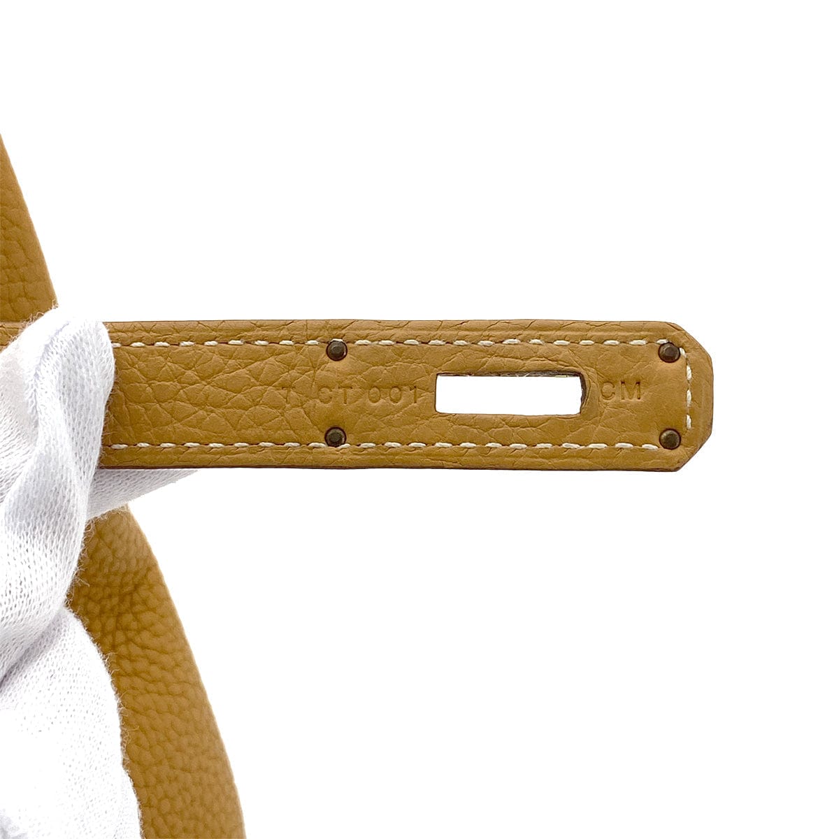 Hermes HERMES BIRKIN 35 NATUREL SABLE TAURILLON CLEMENCE HAND BAG T GHW 90275153