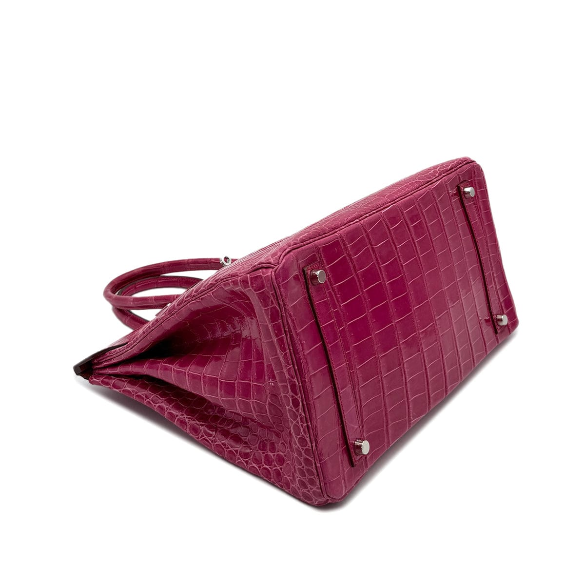 HERMES HERMES BIRKIN 35 ROSE SHEHERAZADE POROSUS HAND BAG □H SHW 90285102