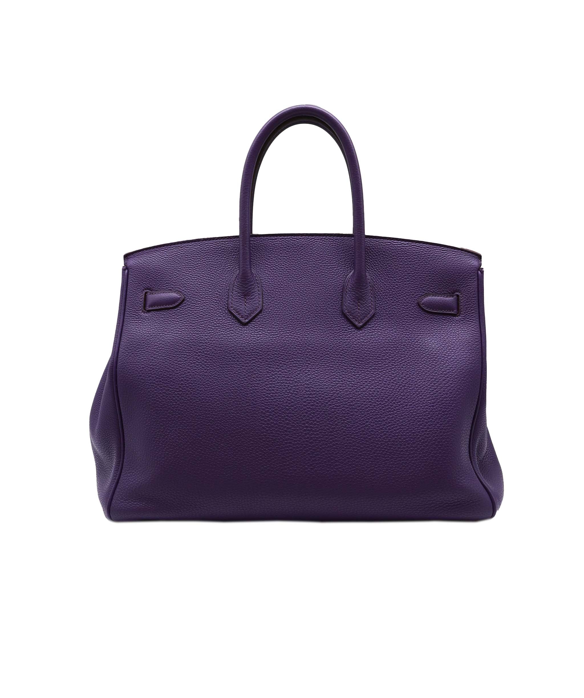 HERMES Hermes Birkin 35 Ultraviolet Togo PHW #N 90251998