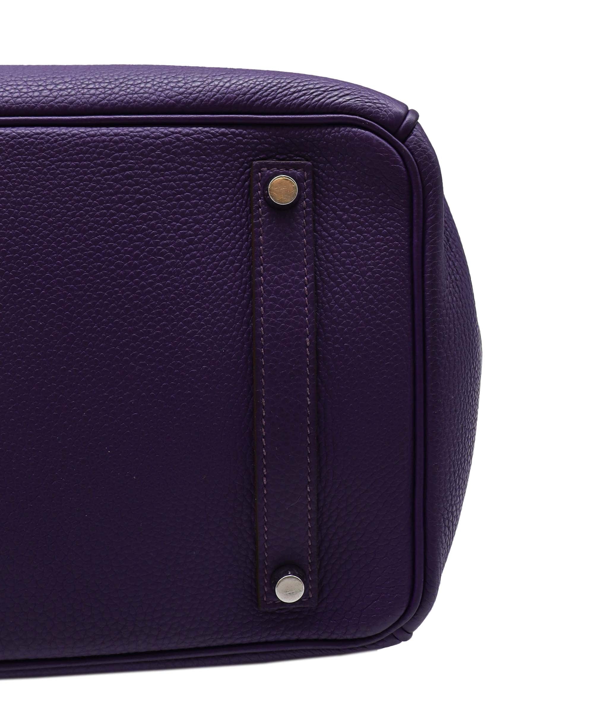 HERMES Hermes Birkin 35 Ultraviolet Togo PHW #N 90251998