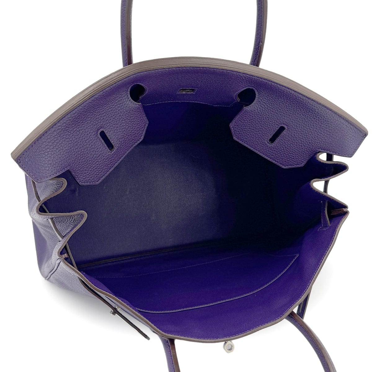 Hermes HERMES BIRKIN 40 IRIS TOGO HAND BAG □N SHW 90274417