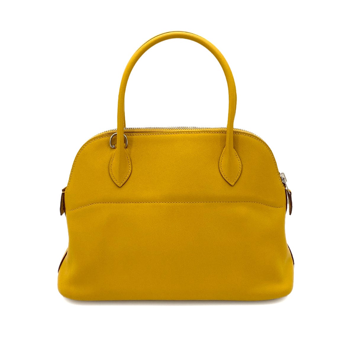 Hermes HERMES BOLIDE 27 JAUNE AMBER SWIFT PHW #C 90251103