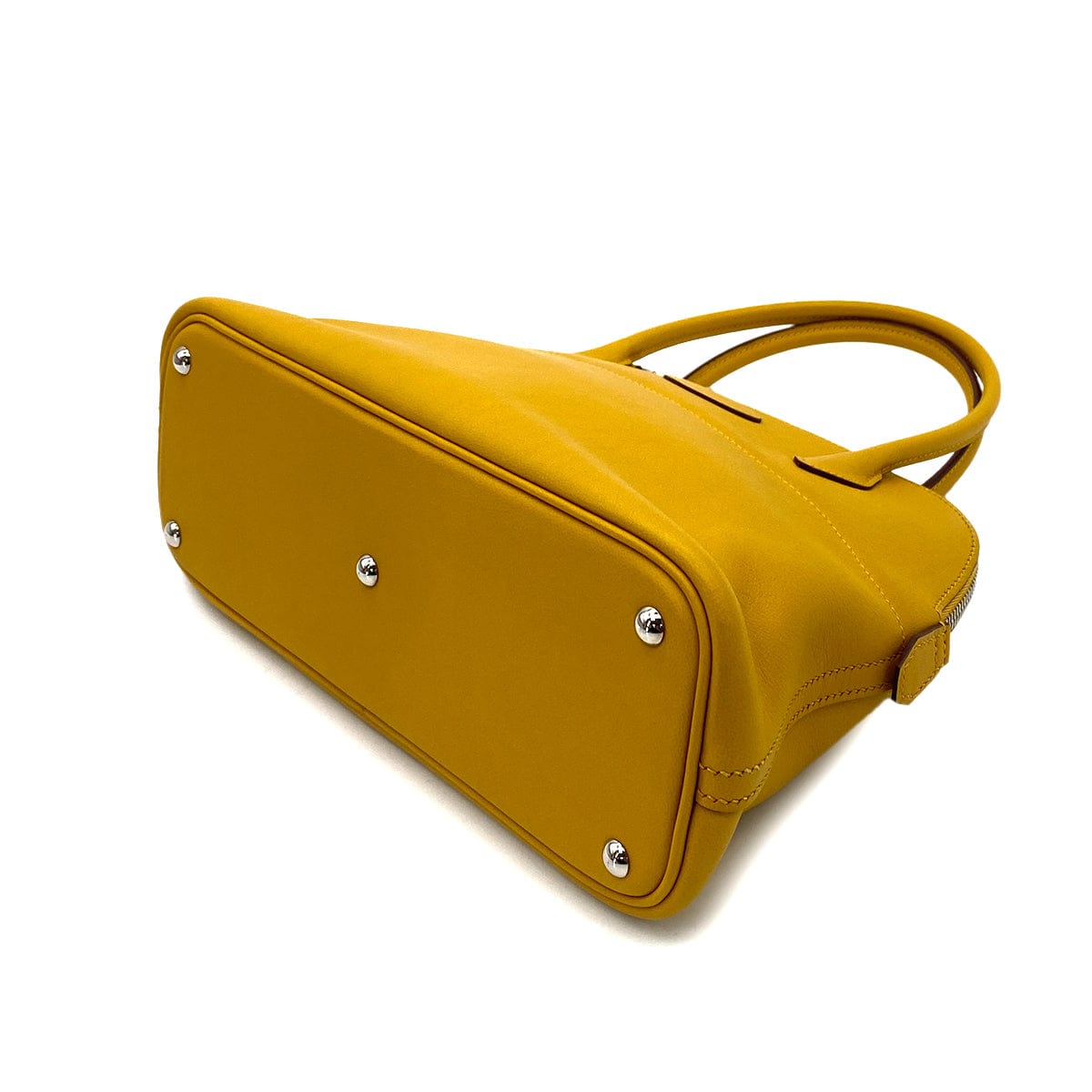 Hermes HERMES BOLIDE 27 JAUNE AMBER SWIFT PHW #C 90251103