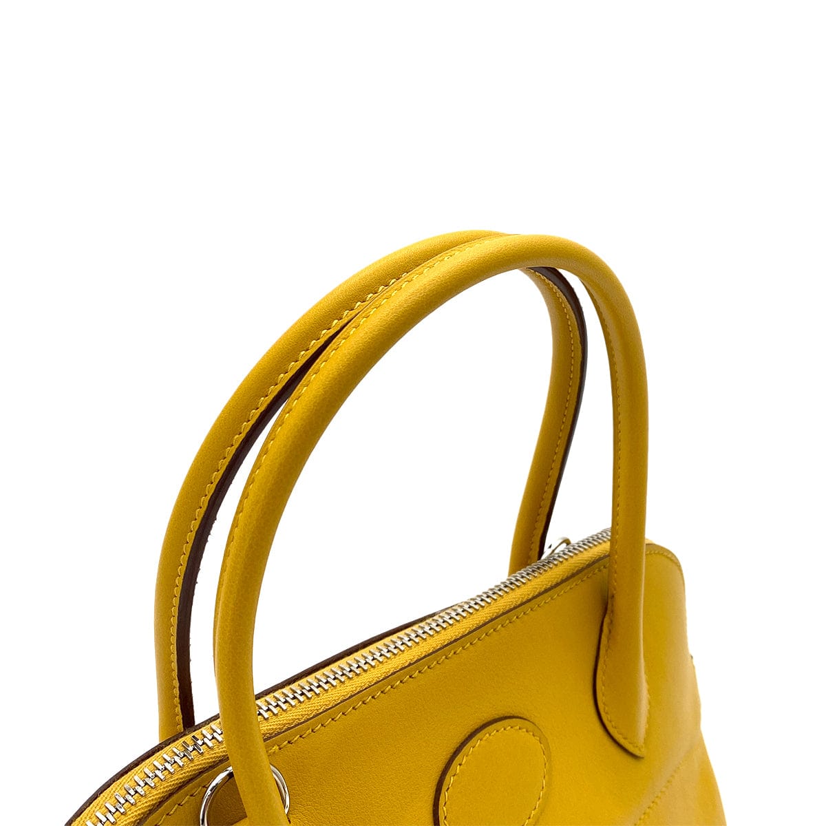 Hermes HERMES BOLIDE 27 JAUNE AMBER SWIFT PHW #C 90251103